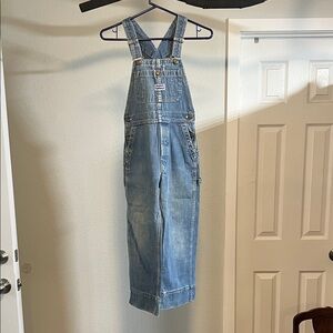 Vintage 1960's Big Smith Light Blue Denim Bib Overalls in Small Size